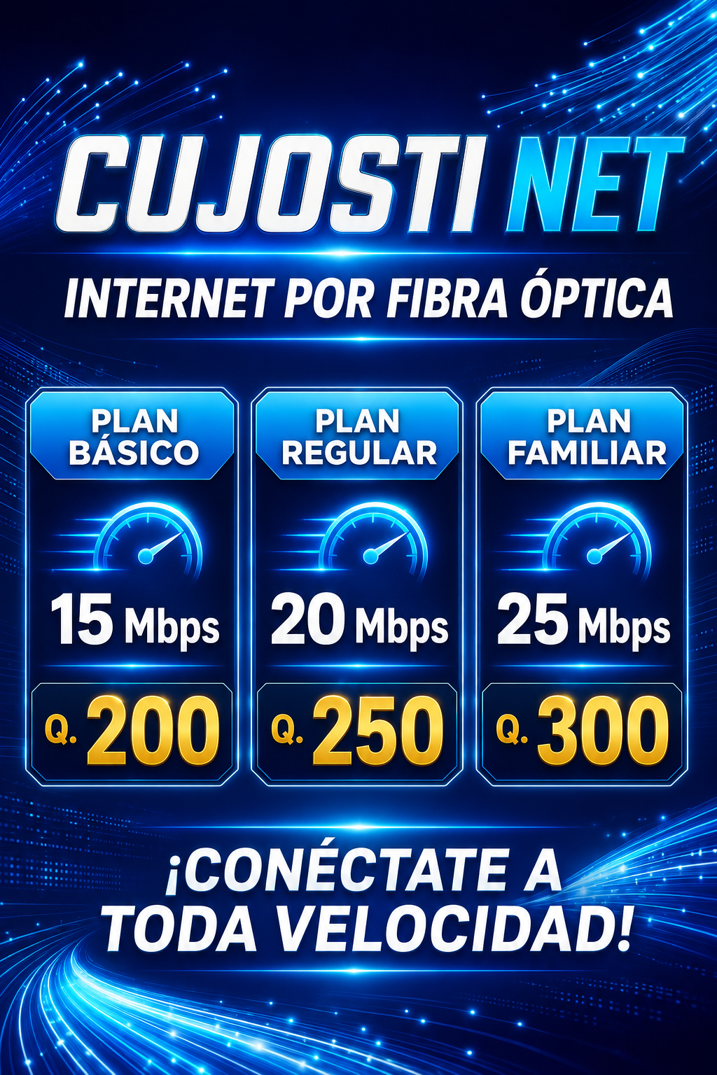 Planes de Internet CUJOSTI NET